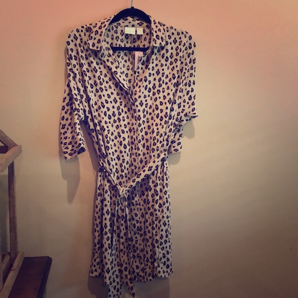 Chico’s Midi Tie Waist Dress - Picture 1 of 6